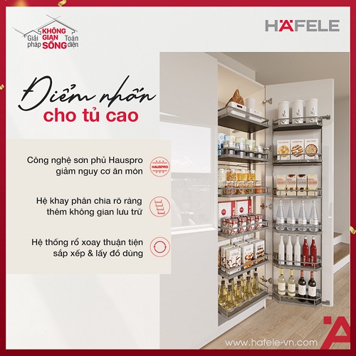 Tủ Đồ Khô Kara Swing 600mm Kosmo 548.65.862