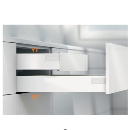 Trọn bộ ray hộp âm TANDEMBOX Y1 - Blum