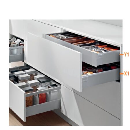 Trọn bộ ray hộp âm TANDEMBOX Y1 - Blum