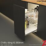 giá Dao Thớt Chai Lọ Sonata 350mm Cucina 549.20.014